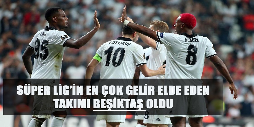 Süper Lig'in En Çok Gelir Elde Eden Takımı Beşiktaş Oldu