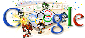 Google'dan Olimpiyat Logosu