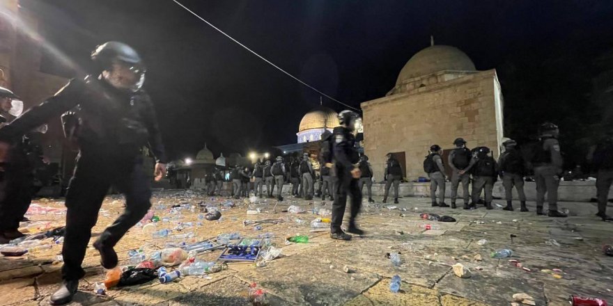 Kudüs'teki olaylarda 200'ü aşkın Filistinli yaralandı
