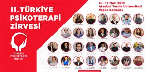 2. Türkiye Psikoterapi Zirvesi 16-17 Mart 2019'da